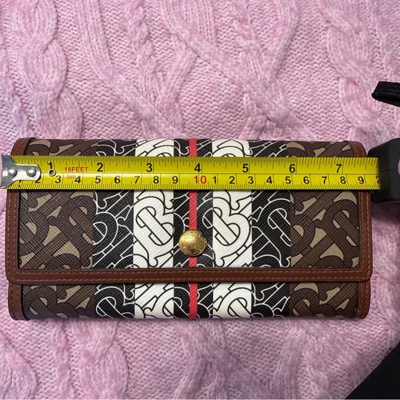 Burberry TB Monogram long Wallet. - Picture 2 of 14